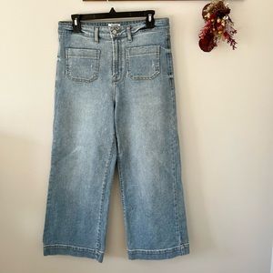 Kensie jeans vintage luxe high rise wide leg jeans